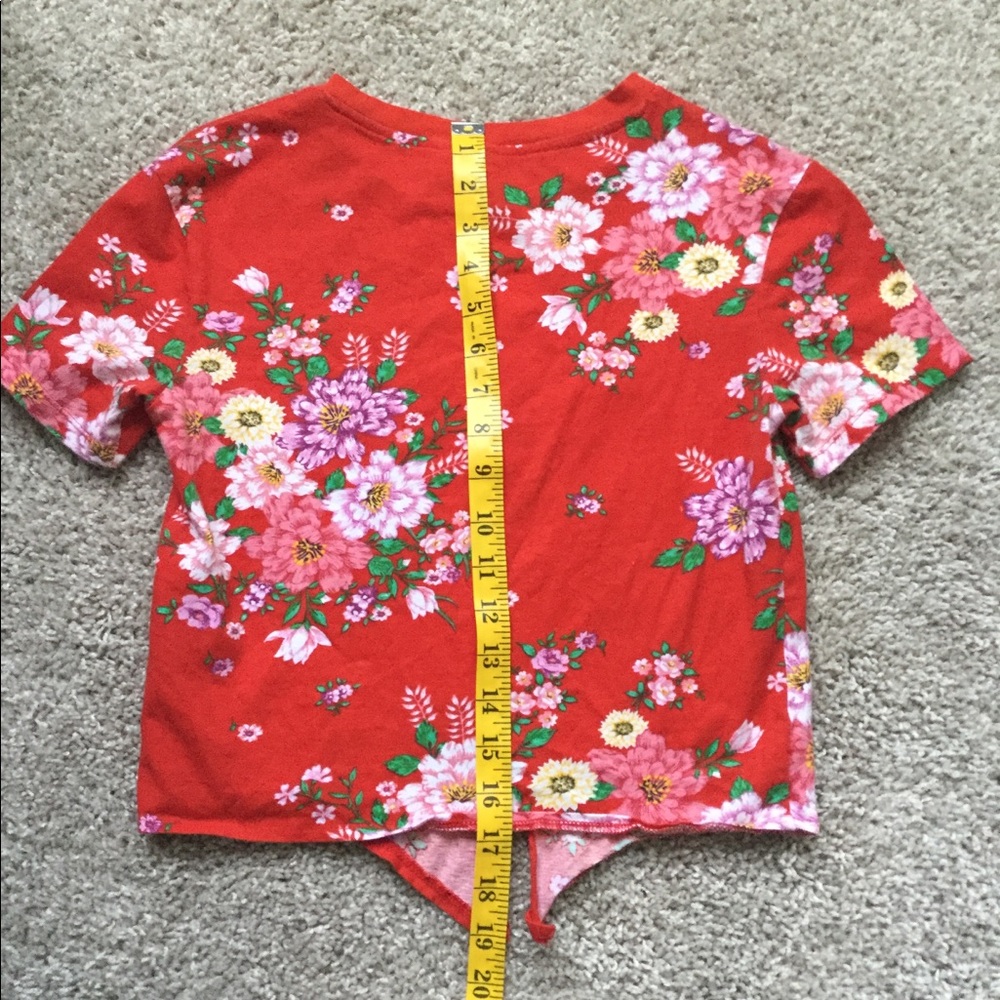 Flower Crop Top - Picture 5 of 7